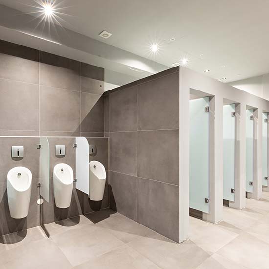 Toilettenanlage